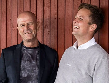 Musik og underholdning med far og søn Bent og Anders Bro